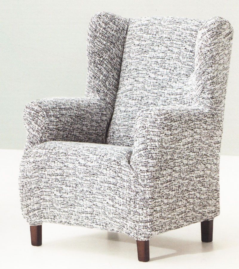 Fundas elásticas para sillones orejeros tejido "Jupiter". Diez colores