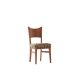 Funda para asiento de silla "Alexey" color marrón-paja