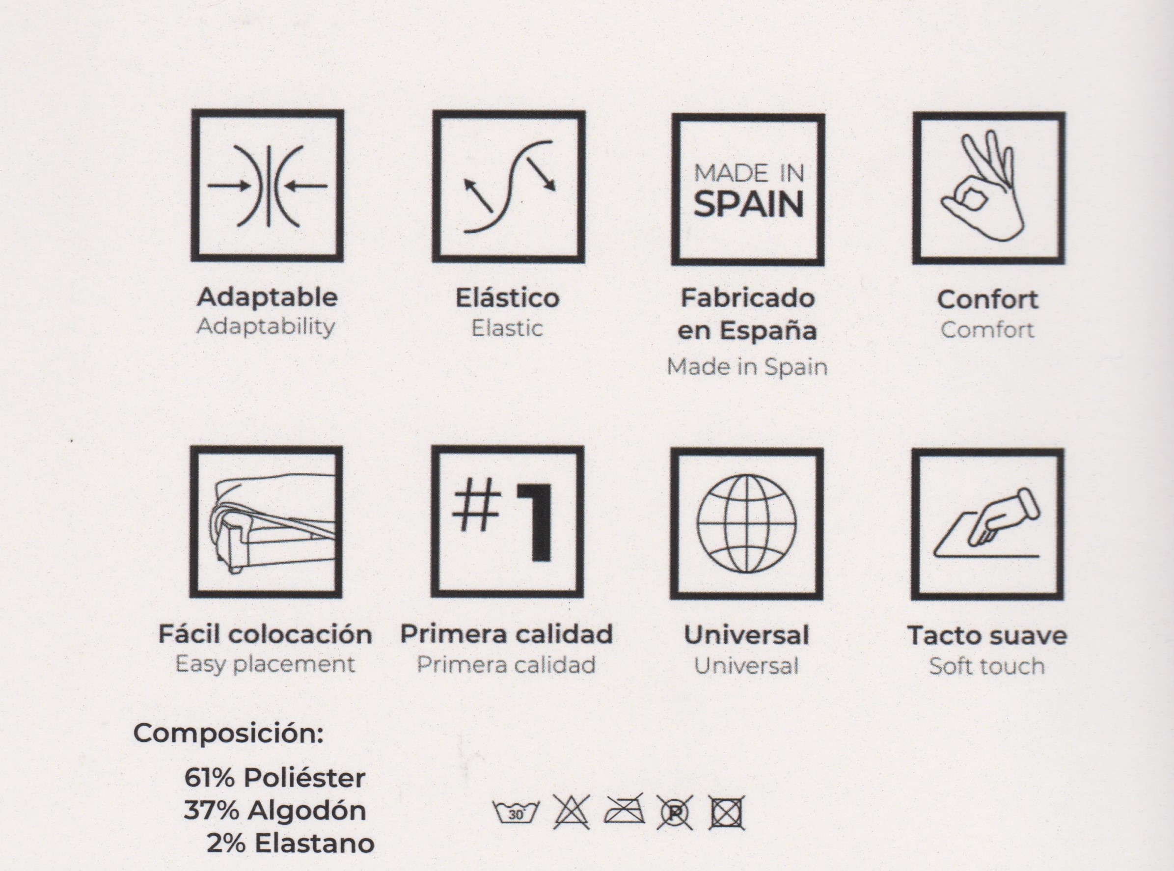 Algunas de las características del tejido Algunas de las características del tejido