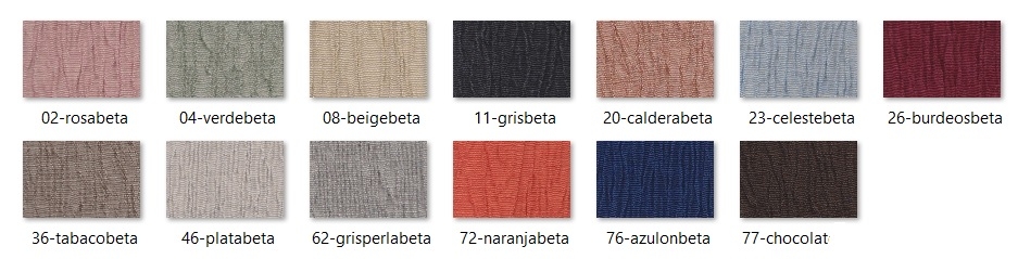 Detalle de colores fundas de sofá "Odisea"