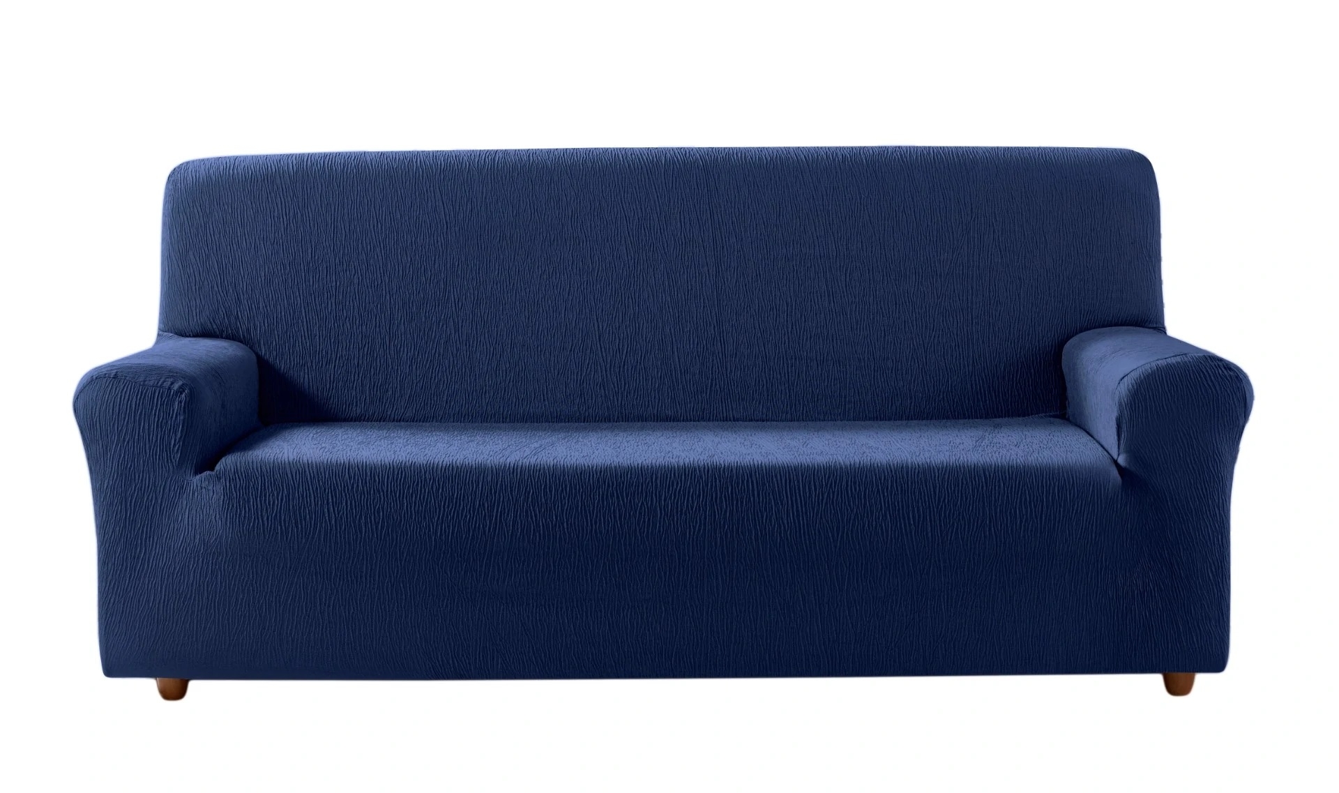 Funda elastica para sofá "Indico" color azulón