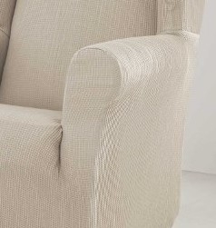 Detalle y textura del tejido modelo "Brina" para orejero Detalle y textura del tejido modelo "Brina" para orejero